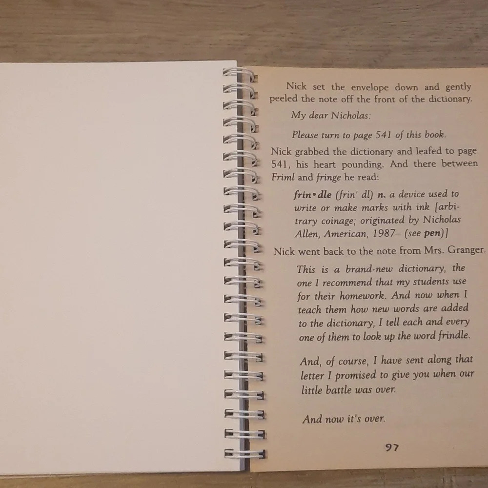 Secret Journal "Frindle" - Picture 3 of 6